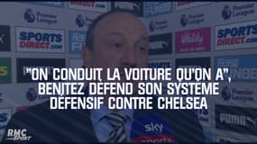 "On conduit la voiture qu'on a", Benitez défend son système défensif contre Chelsea