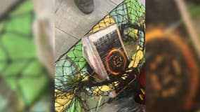 Un ballot de 25 kilos de cocaïne retrouvé lundi 26 août 2024 sur la plage d'Ambleteuse (Pas-de-Calais). 