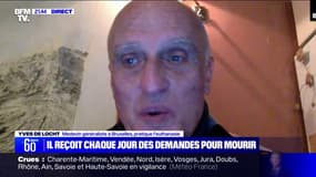 Fin de vie: "J'ai beaucoup d'euthanasie de patients français", témoigne Yves de Locht (médecin généraliste à Bruxelles qui a accompagné Jean-Claude Gast)