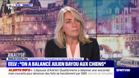 Violences faites aux femmes: "Il faut trouver des outils, qui aillent plus vite que la justice, qui protègent les femmes", propose Émilie Zapalski