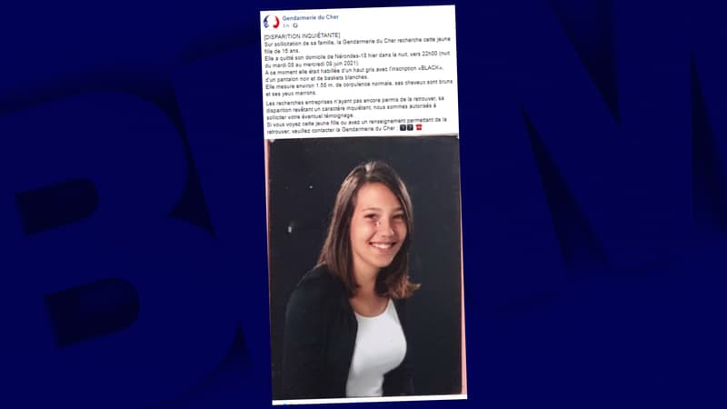 Disparition inquiétante d'une jeune fille de 16 ans