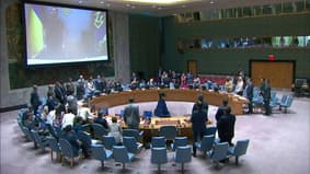 Guerre en Ukraine: Zelensky fait observer une minute de silence debout au Conseil de sécurité de l'ONU