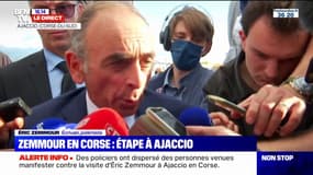 "Quand on veut me faire taire, je parle encore plus": Éric Zemmour réagit aux tensions en marge de son discours