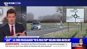 Le passager avant de Pierre Palmade "n'a pas fui"dit son avocat, Me Olivier Ang