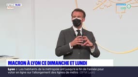 Emmanuel Macron à Lyon dimanche et lundi