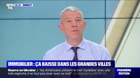 Immobilier: les prix baissent dans les grandes villes