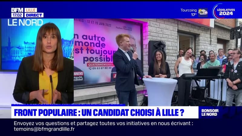 Regarder la vidéo Nouveau Front populaire: un candidat LFI à Lille, Adrien Quatennens pressenti