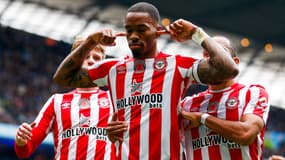 Ivan Toney avec Brentford, à Manchester le 12 novembre 2022