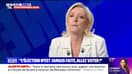 Élections européennes: "L'élection n'est jamais faite (...) Il faut aller voter", assure Marine Le Pen