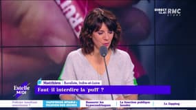 Vapoteuse jetable : passion des jeunes ! "Le problème c'est que la vente est déjà très répandue sur le web et les solderies" accuse Matthieu, Auditeur RMC et buraliste. 