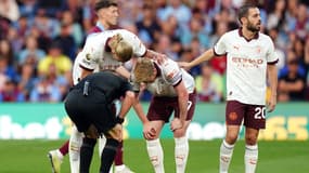 Kevin De Bruyne avec Manchester Ciyt, à Burnley le 11 août 2023