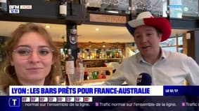 Coupe du monde: les bars lyonnais sont prêts pour France-Australie
