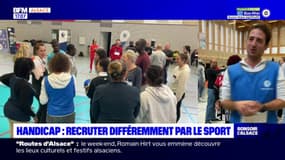 Strasbourg: une opération de recrutement par le sport dédiée aux candidats en situation de handicap