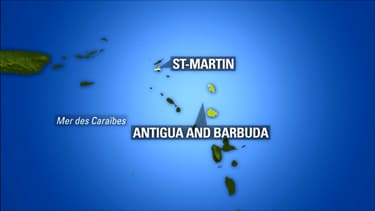 Les deux collectivités d'outre-mer se situent dans les Caraïbes.