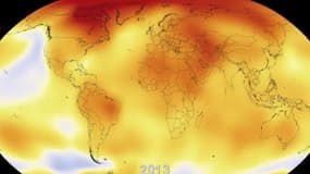 L'année 2013 a été l'une des plus chaudes depuis 1880 selon un rapport de la Nasa publié le 21 janvier 2014.