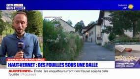 Disparition d'Émile: les nouvelles fouilles dans une maison du hameau n'ont rien donné