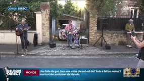 Colombe (Hauts-de-Seine): trois habitants se réunissent pour jouer de la musique à 20 h