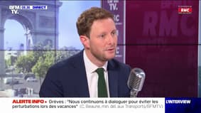 Clément Beaune: "Nous faisons tout pour éviter des mouvements sociaux" pendant les vacances