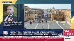 Édition spéciale : Emmanuel Macron a décidé de renforcer les mesures pour réduire les déplacements et les contacts (2/2) - 16/03