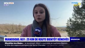 Manosque : 25 km de route rénovés sur l'A51