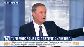 Debout la France: "Il y a une voix patriotique raisonnable, solide et sérieuse possible pour redresser le pays", Nicolas Dupont-Aignan
