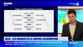 JO 2024: les athlètes nordistes et les épreuves à suivre ce mardi