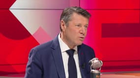 Christian Esrotsi, le maire de Nice, sur le plateau de BFMTV le 23 avril 2024.