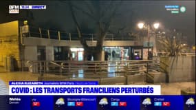 Covid-19: les transports en commun franciliens perturbés