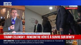 Guerre en Ukraine: Volodymyr Zelensky rencontre Donald Trump à Davos