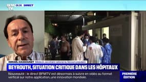 Beyrouth: selon le docteur Ismaël Hassounet, "les blessés des quartiers limitrophes du port sont comme des blessés de guerre"