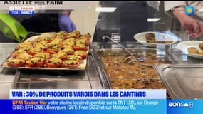 Var: 30% de produits varois dans les cantines