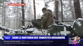 Guerre en Ukraine: dans le quotidien des tankistes sur le front