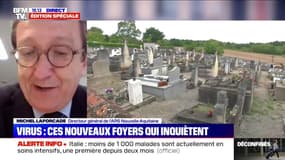 Coronavirus: "Nous avons 9 cas positifs sur 127 personnes" à la suite d'obsèque, déclare le directeur général de l'ARS Nouvelle-Aquitaine