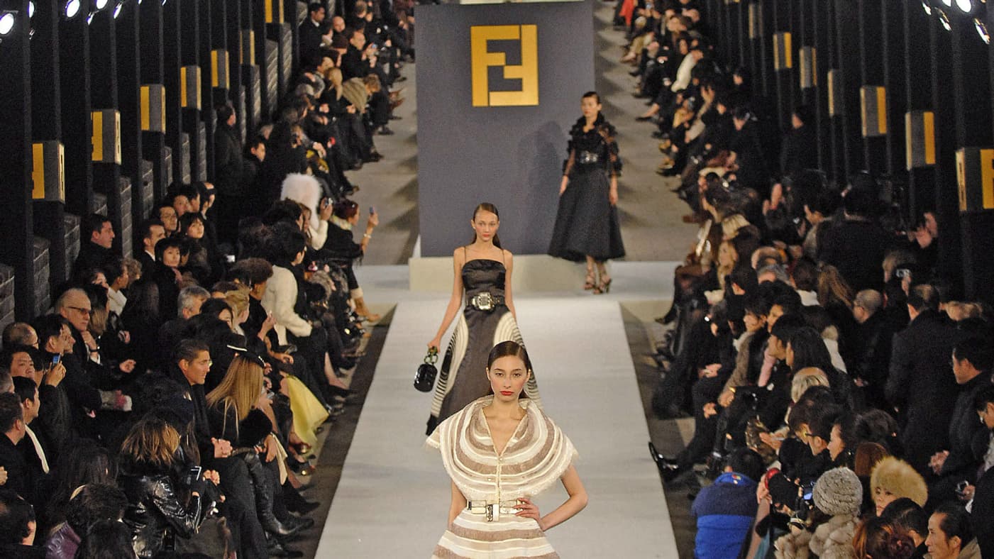 Le défilé Fendi sur la Grande Muraille de Chine en 2007