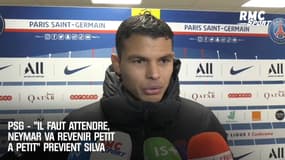 PSG - "Il faut attendre, Neymar va revenir petit à petit" prévient Silva