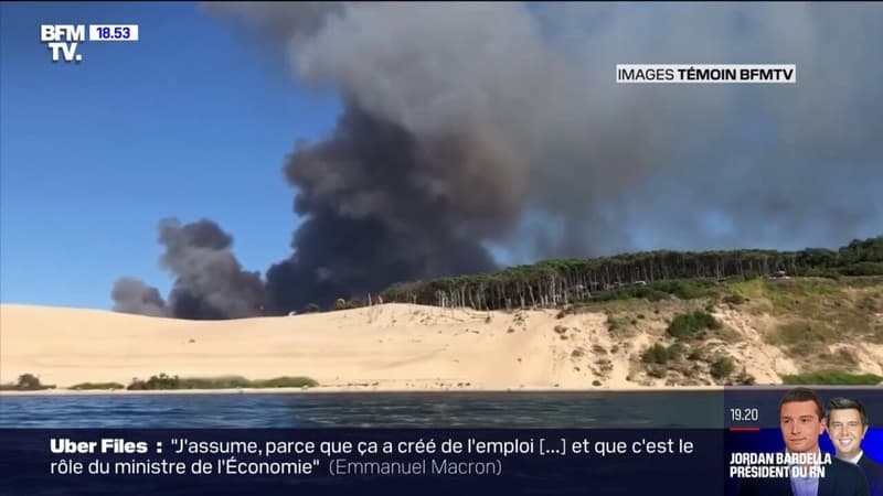 Trois incendies sont en cours en Gironde