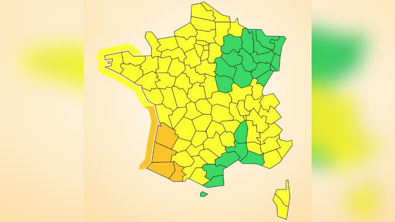 Les deux départements en vigilance orange 