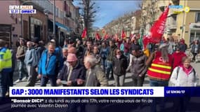 Grève du 28 mars: 3000 manifestants à Gap selon les syndicats 