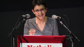 Nathalie Arthaud, candidate Lutte ouvrière à l'élection présidentielle