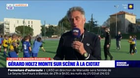 "J'en rêvais": Gérard Holtz monte sur scène à La Ciotat
