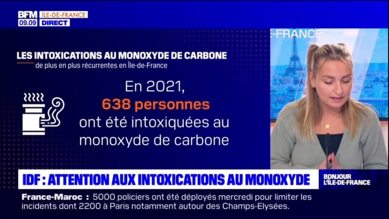 Île-de-France: attention aux intoxications au monoxyde de carbone