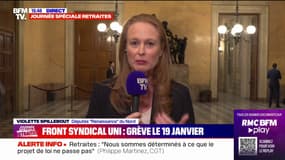 Violette Spillebout, députée "Renaissance" du Nord, sur la mobilisation du 19 janvier: "Non au blocage, oui à une expression libre des syndicats. C'est le droit en France"