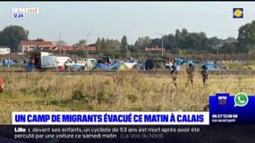 Un camp de migrants démantelé ce mardi matin à Calais, plus de 500 migrants évacués vers des centres d'accueil