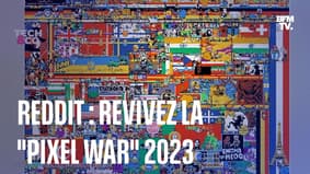 "Pixel War": revivez l'édition 2023 du r/Place sur Reddit