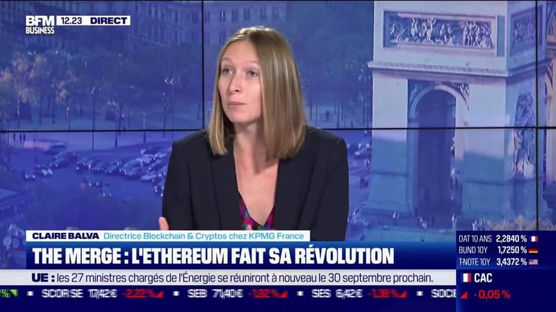 Claire Balva (KPMG France) : The Merge, l'Ethereum fait sa révolution - 14/09