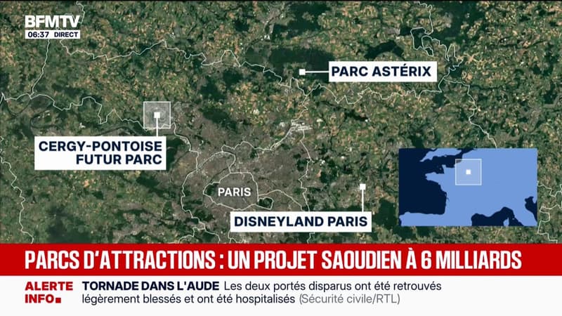L'Arabie saoudite officialise la création de trois parcs d'attractions près de Paris