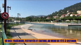 VU DICI : Fraîcheur, festivités et culture, au menu de l'été à Sisteron