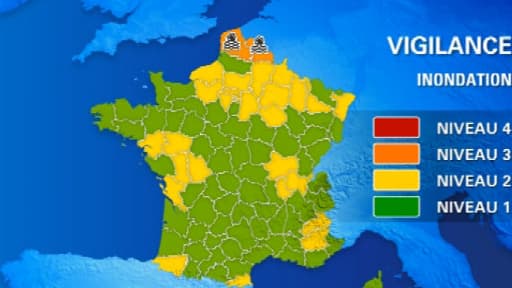 La vigilance orange est prolongée ce mardi dans le Nord/Pas-de-Calais.