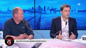 "C’est du mytho total ! Derrière, c’est cinq énarques dans un bureau avec leur Dieu Macron"