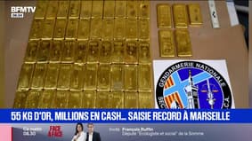 55 kg d'or et 2,6 millions d'euros saisis... Un vaste réseau international de blanchiment d'argent démantelé dans les Bouches-du-Rhône